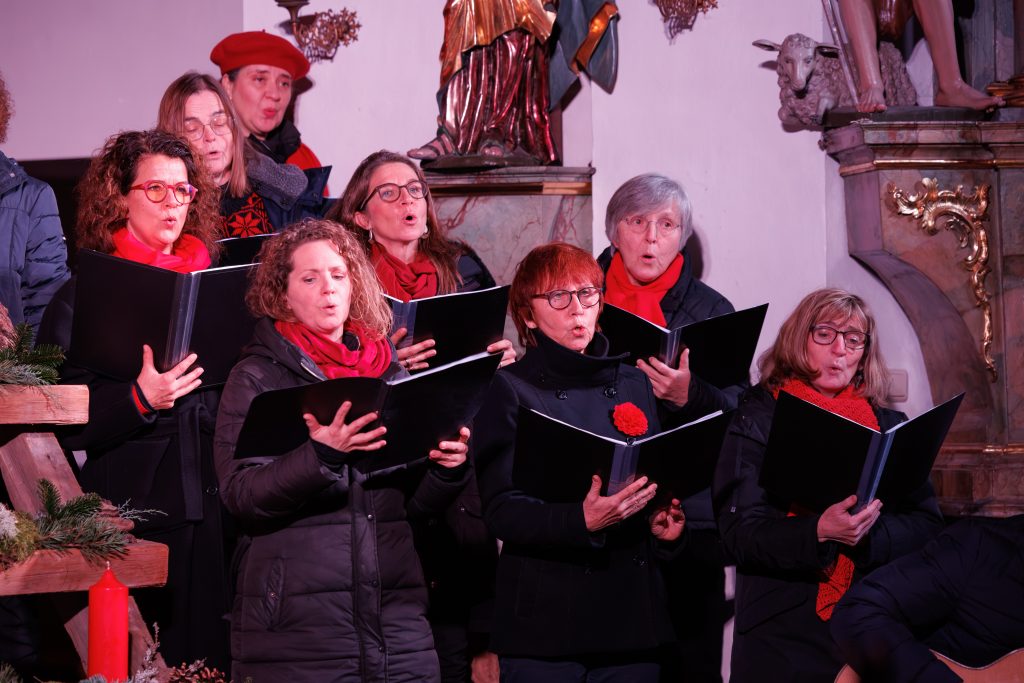 AlCantare beim Chorkonzert in St Michael Kallmünz